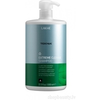 LAKME Extreme Cleanse Shampoo 1000 Ml. | Attīrošs Šampūns